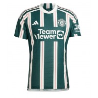Camisa de Futebol Manchester United Raphael Varane #19 Equipamento Secundário 2023-24 Manga Curta